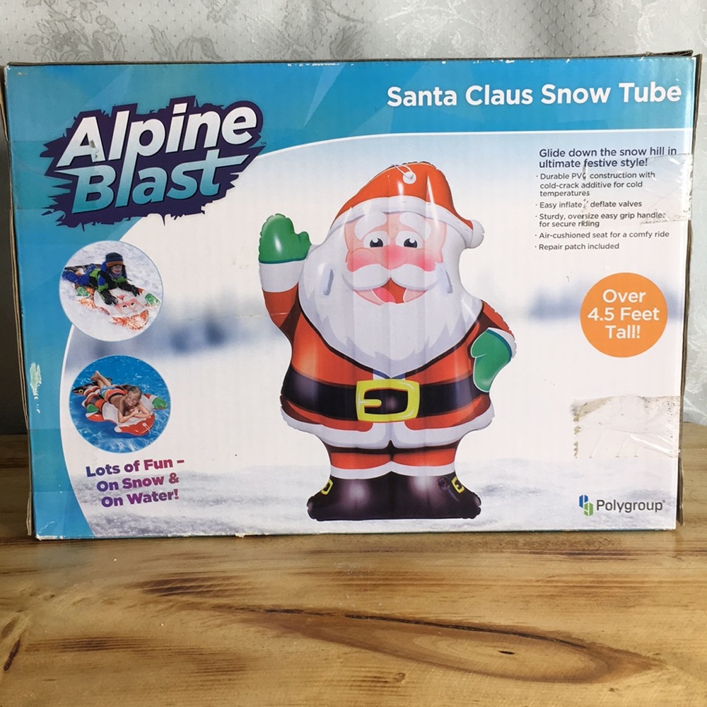 Alpine Blast Santa Claus Snow Tube